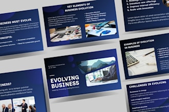 do professional powerpoint or canva presentation
