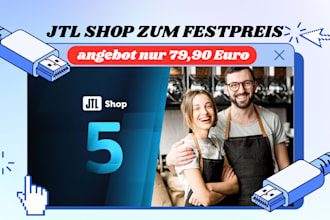 create your online shop with jtl shop 5