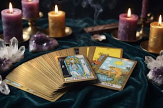 provide insightful tarot and lenormand card readings