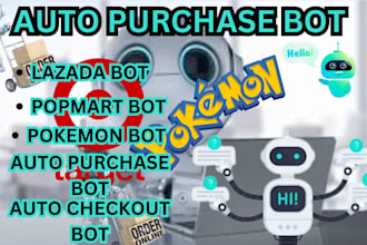 do auto purchase bot shopping bot auto buying bot target bot pokemon bot