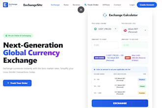build a secure custom digital currency exchange platform with admin dashboard