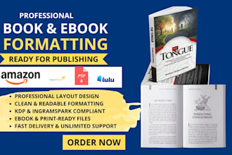 book typesetting lulu formatting hardcover paperback ingramspark formatting