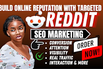 do reddit SEO post to promote brand website, saas and product and build trust