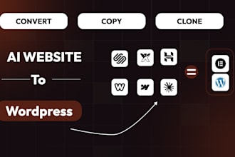 copy clone convert hostinger ai, durable, lovable or figma to wordpress