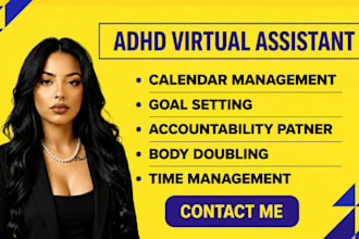 adhd VA adhd coach life coach body double partner accountability partner adhdad