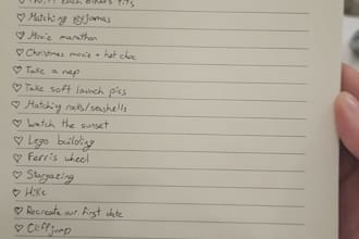 handwrite any document, list, etc into cursive on paper