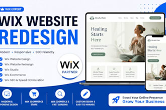 wix website, redesign wix website, wix studio wix ecommerce wix website redesign