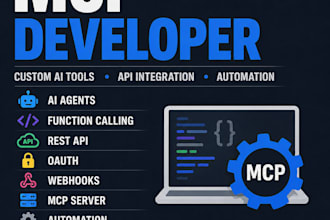 create mcp server and be your mcp developer for claude and ai agents