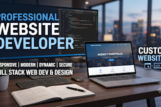 create a clean and modern one page website on a budget