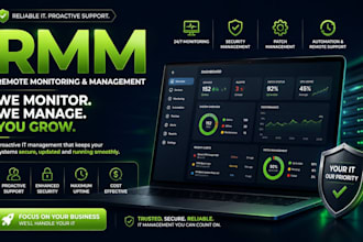 setup a ninjaone datto rmm for you