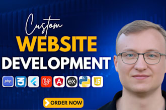 be full stack web developer for saas, app, frontend, custom website development