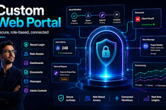 develop a custom web portal for your business or clients