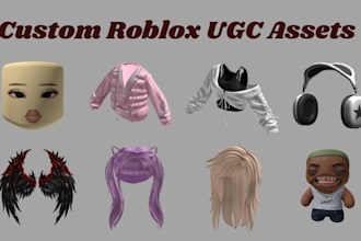 create custom roblox ugc, ugc accessories, 3d layered clothing and dynamic head