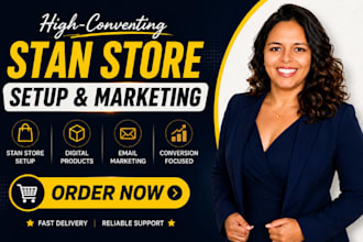 stan store marketing stan store digital product listing and promotion