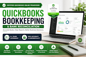 do quickbooks bookkeeping and bank reconciliation