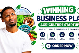write organic poultry fish greenhouse farm agriculture startup business plan