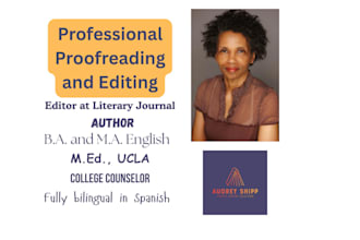 professionally proofread your book or ebook