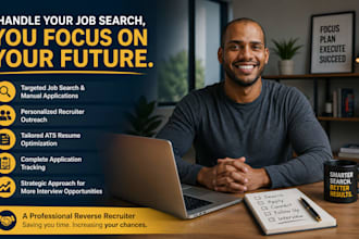 apply to jobs for you and run recruiter outreach via reverse recruiting