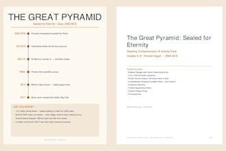 create a custom ancient history worksheet pack for your classroom