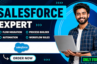 migrate your workflow rules and process builder to salesforce flow