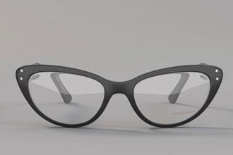 create 3d eyewear design modeling render pro