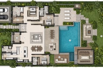 do 2d landscape design, backyard, pool, garden, site plan or cad for permits