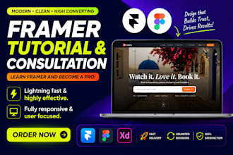 tutor framer tutorial fix framer portfolio website figma to framer developer
