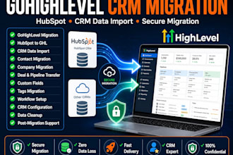 gohighlevel ghl migration expert hubspot gohighlevel migration CRM data import
