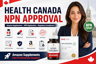 get health canada npn approval for your amazon supplement