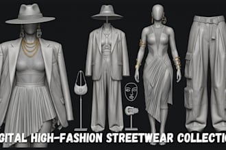 design realistic 3d clothing second life mesh y2k outfit for sims maitreya fivem