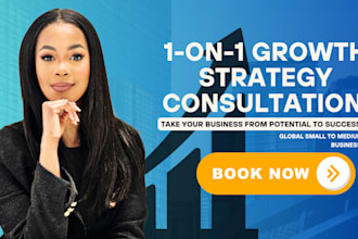 provide a one on one business growth strategy consultation