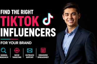 find tiktok influencers and manage influencer outreach campaigns