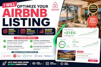 optimize your airbnb listing, pricelabs expert, beyond, guesty, booking com