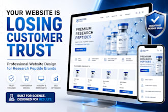 fix the website problem costing your peptide business