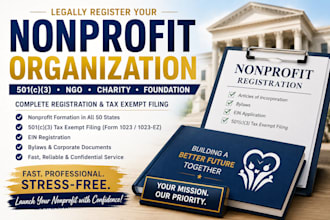 register your nonprofit 501c3 ngo tax exempt exception and file form 1023ez