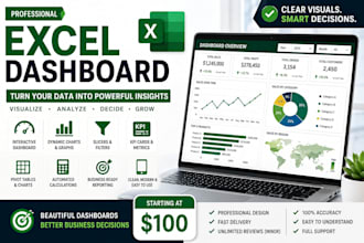 help you with excel dashboard