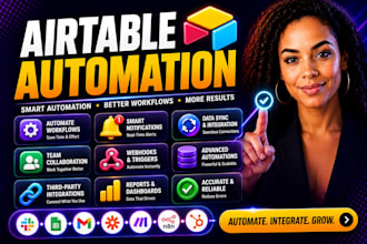 setup airtable database, airtable automation, airtable crm, airtable expert, n8n