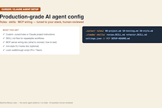 set up claude code and cursor ai agents
