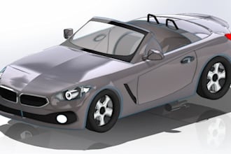 design 3d cad mechanical product, rapid prototyping, engine part, solidwork, dfm