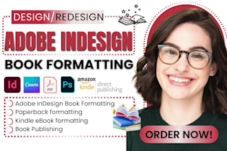 adobe indesign book formatting paperback formatting kindle ebook formatting