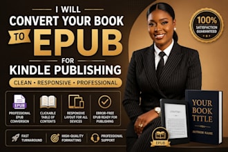 convert your book to epub for kindle publishing