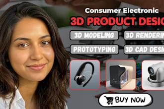 design consumer electronic 3d product design for smart device and prototype