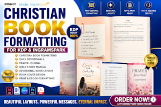 format edit christian book daily devotional prayer journal kdp ingramspak volset