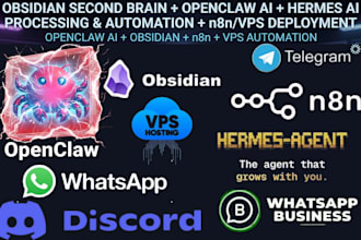 fix hermes agent openclaw whatsapp n8n obsidian mini multi agent ollama