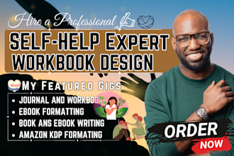 ghostwrite self help ebook, design journal and workbook, amazon kpd publishing