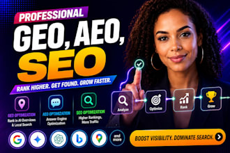 do local SEO, backlinks, aeo, GEO to rank on google ai search