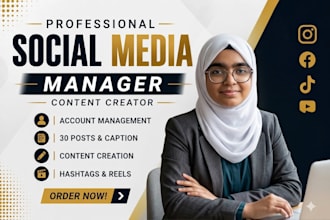 professionally manage your social media to drive traffic and sales
