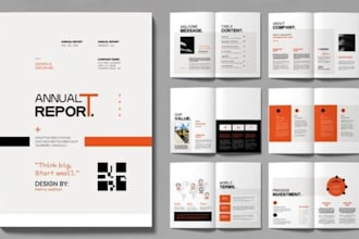 design professional annual report esg report csr report and business report