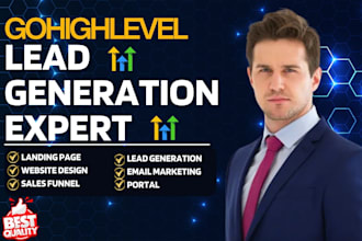 setup gohighlevel lead generation funnels for coaches and consultants business