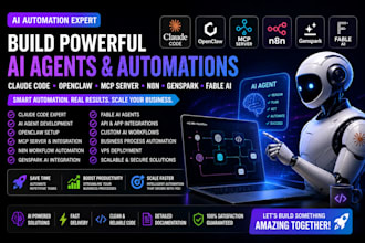 claude code ai agent openclaw mcp server n8n automation genspark power workflow